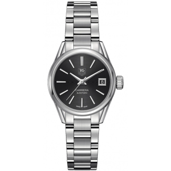 TAG Heuer WAR2410.BA0776 Black  Stainless Steel  Watches for Ladies