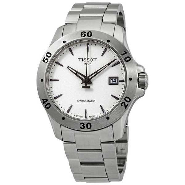 Tissot T1064071103101 White Dial Stainless Steel Watch For Men