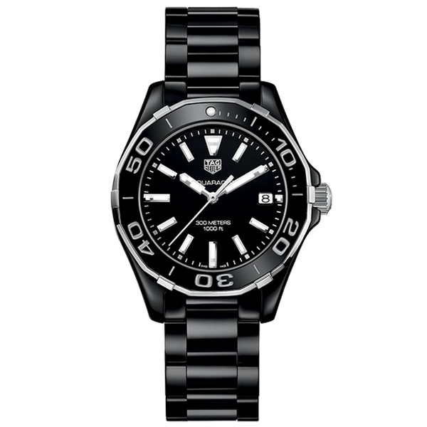 TAG Heuer Aquaracer WAY1390.BH0716 Black Ceramic Watches For Women