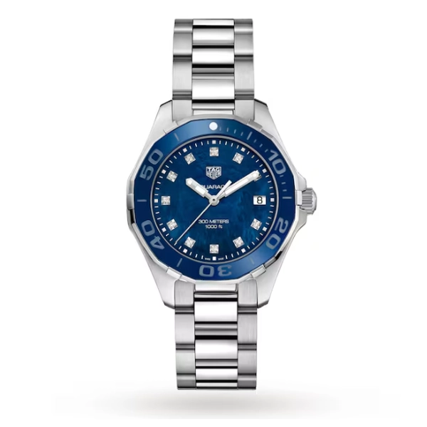 TAG Heuer Aquaracer WAY131L.BA0748 Silver Stainless Steel Watches For Women