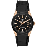 TAG Heuer WBG1350.FC6418  Leather Strap Watche..