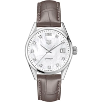TAG Heuer WBK1316.FC8258 Women's Brown Leather..