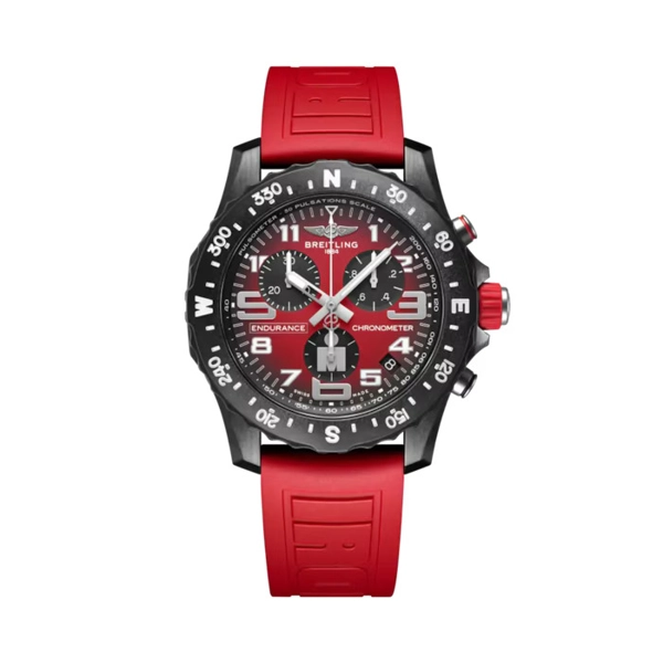 Breitling professional  X823101M1B1S1 Red Leather Watches For Men