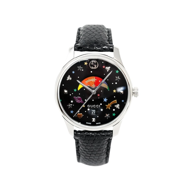 Gucci YA1264045 Stars And Planet Moonphase Dial Ladies Watch