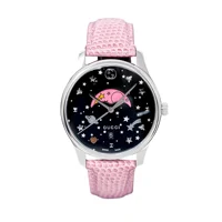 Gucci YA1264046 G-Timeless Black Moonphase Dia..