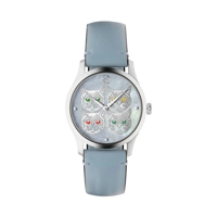 Gucci YA1264124 Quartz Blue Mother of Pearl Di..
