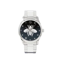 Gucci YA1264136 G-Timeless Black Dial Stainles..