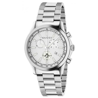 Gucci G-Timeless  Mens White Dial Steel Watch ..
