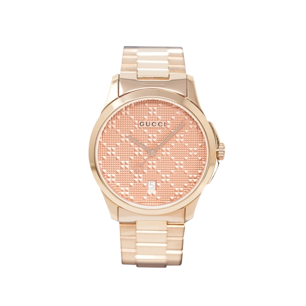 Gucci YA126482 Women Rose Gold Stainless Steel Watches