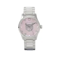 Gucci YA1265013 Pink Dial Stainless Steel Stra..