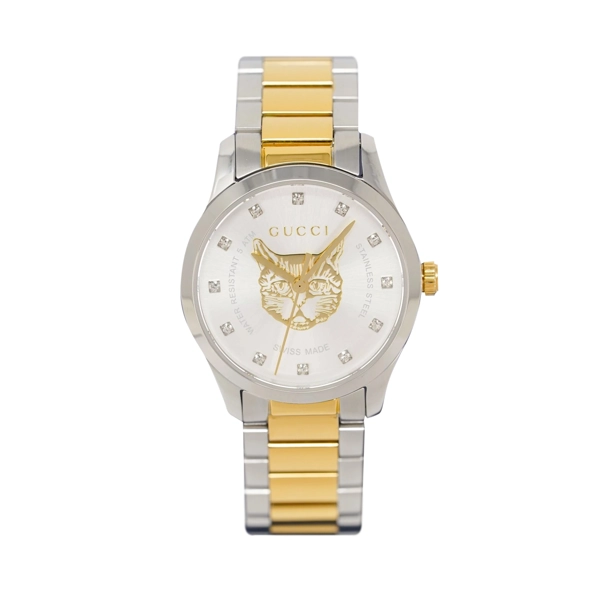 Gucci YA1265016 Women's Two-tone Stainless Steel Watches