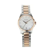 Gucci YA126544 G-Timeless Mother of Pearl Dial..