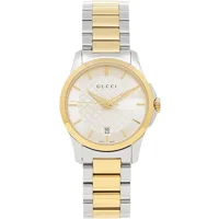Gucci YA126563 G-Timeless Silver Dial Stainles..
