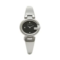 Gucci YA134501 Guccisima Black Dial Stainless ..