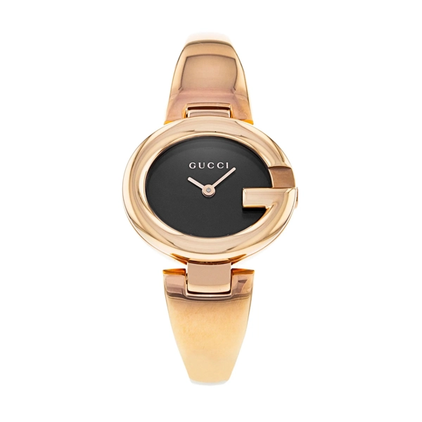 GUCCI Women's YA134509 Analog Display Swiss Quartz Rose Gold Watch