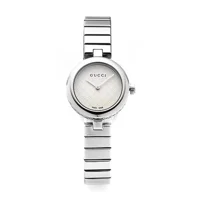 Gucci YA141502 Diamantissima White Dial Stainl..