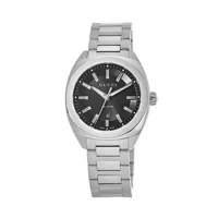 Gucci YA142401 Black Dial Stainless Steel Stra..