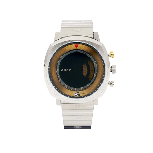 Gucci YA157307 Men's Silver Stainless Steel Watches