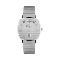 GUCCI YA157401 Silver Dial Stainless Steel Uni..