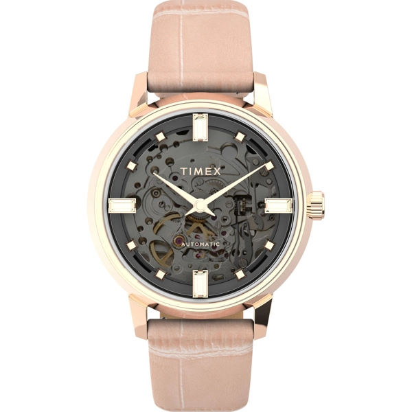 Timex TW2V05200 Women's Pink Leather Strap Watches