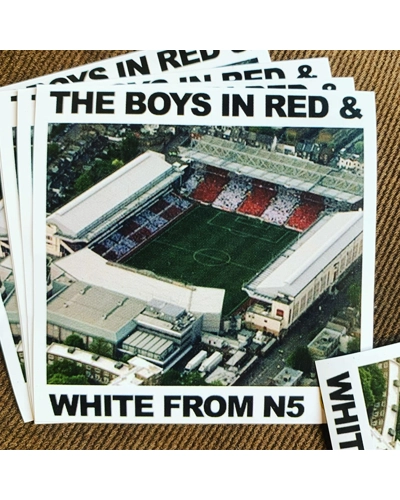 100 x Boys From N5 7cmx7cm Stickers