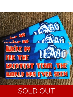 100 x Arsenal We're By ..