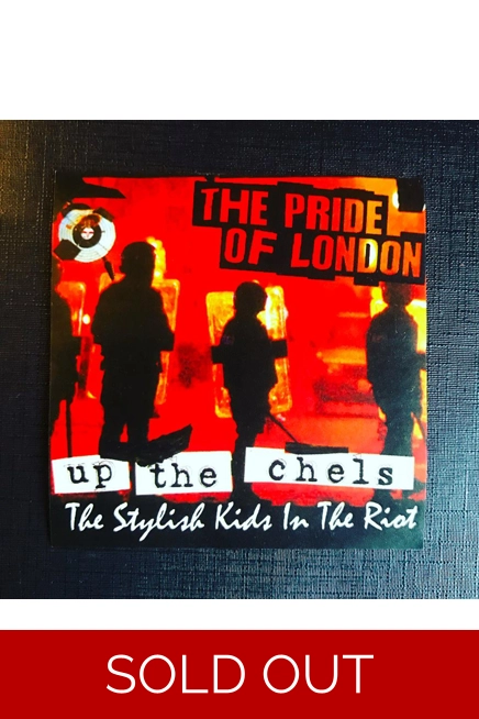 100 Chelsea Stickers - Up The Chels Stylish Kids