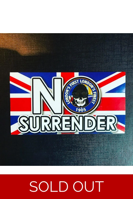 100 Chelsea Stickers - No Surrender