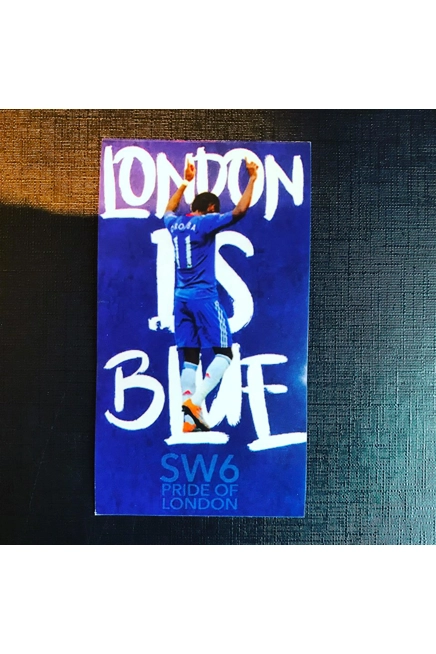 100 Chelsea Stickers - London Is Blue