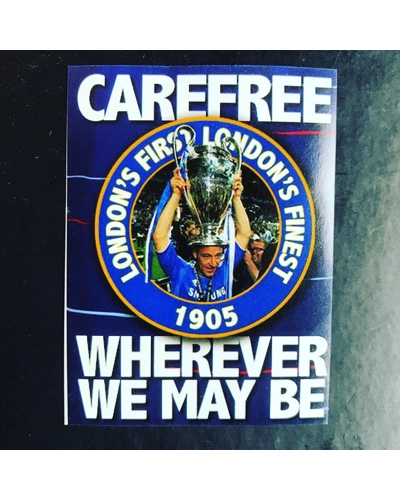 100 Chelsea Stickers - Carefree Shirt 2018