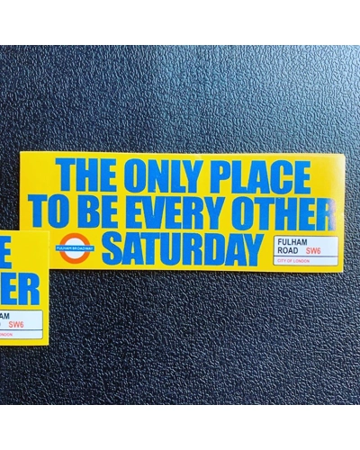 100 Chelsea Stickers - Only Place To Be