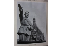 Adolf Hitler - original cigarette album 1936,Third Reich