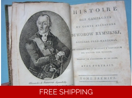 Alexander Suvorov Campaigns