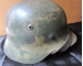 Original very rare german WW2 Wehrmacht M35 helmet DAK camouflage