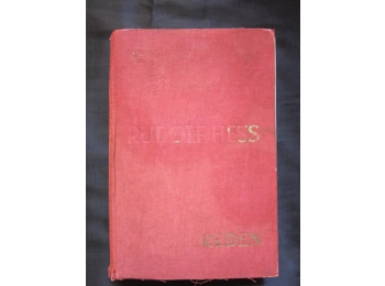 Rudolf Hess, REDEN SPEECHES