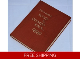 Leni Riefenstahl original signature Schönheit im Olympischen Kampf [Beauty in the Olympic Games]