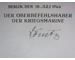 Erich Raeder and Karl Dönitz Reichshmarschal Blomberg Signed Promotional documents