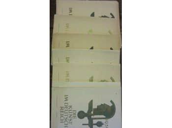 Die Kunst im deutschem Reich Art in Third Reich 14 nazi art magazines 1939-1944