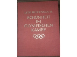 Original german photobook by Leni Riefestahl 1936 Olympic games nazi Olympics Leni Riefestahl