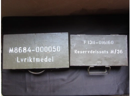 Original Swedish Kulspruta M36 Browning spare parts sights