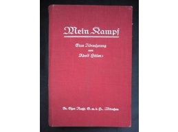 Mein Kampf Adolf Hitler third edition first volume 1928 second edition second volume 1929