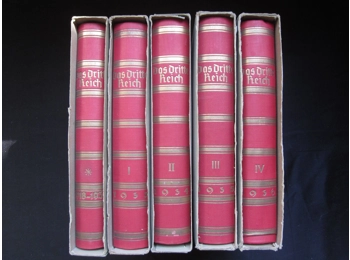 The third reich official yearbooks in original boxes