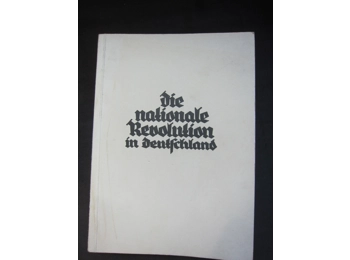 The german national revolution 1933 Nazi photo book