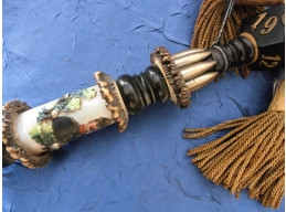 Original imperial german WWI WW1 porcelain smoking pipe infantry regiment 98