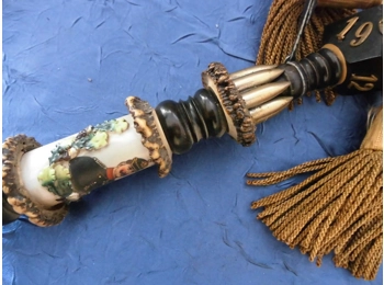 Original imperial german WWI WW1 porcelain smoking pipe infantry regiment 98