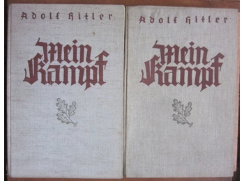 Rare Mein Kampf Adolf Hitler 1938 Deluxe edition