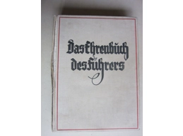 Ehrenbuch des Fuhrers rare photobook in honour of Adolf Hitler