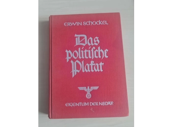 The political Poster original Third Reich book 1938