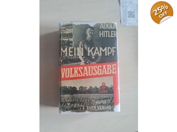 Mein Kampf People's edition first printing 1930 with original dustjacket