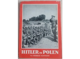 Original WW2 Third Reich photo book With Hitler in Poland